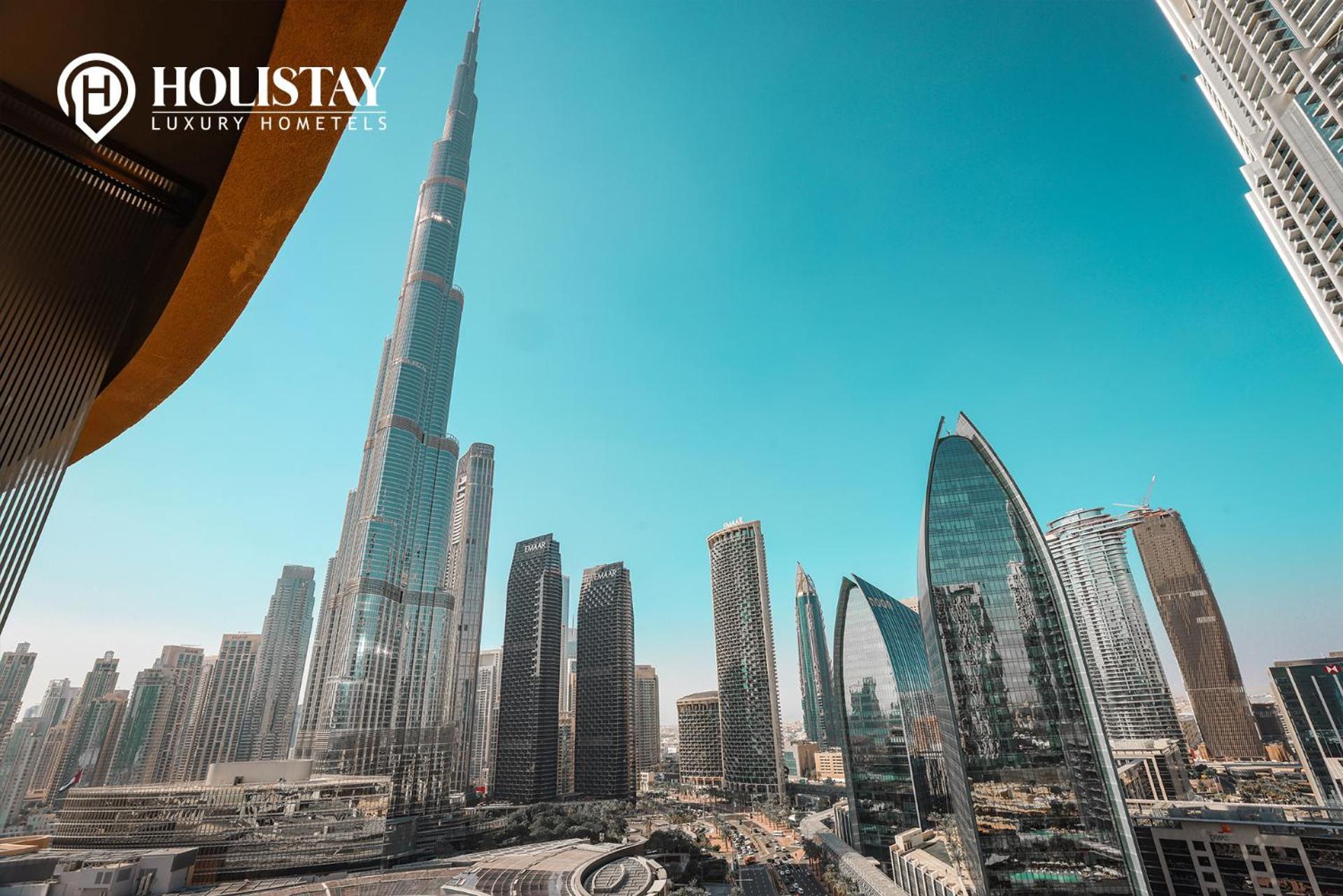 Holistay Luxury Homes - Burj Khalifa View - Direct Access Dubai Mall Экстерьер фото