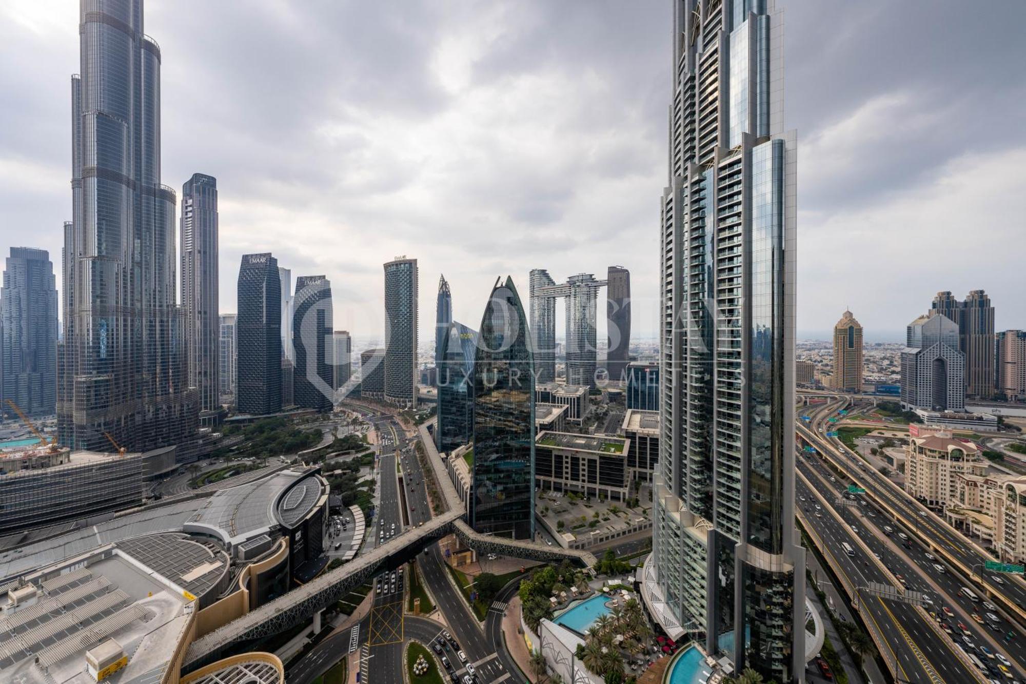 Holistay Luxury Homes - Burj Khalifa View - Direct Access Dubai Mall Экстерьер фото