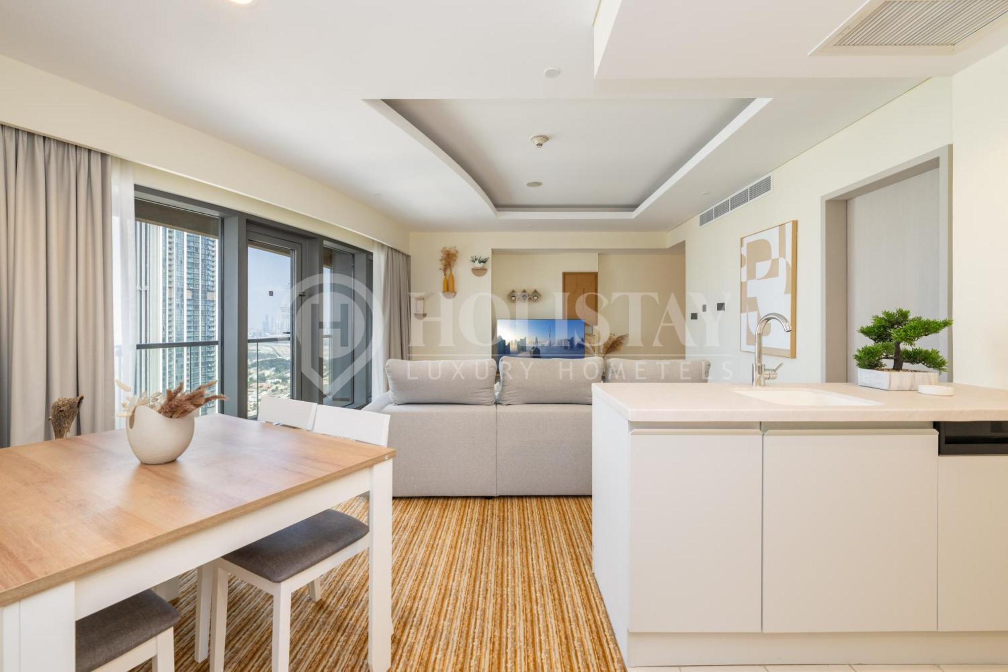 Holistay Luxury Homes - Burj Khalifa View - Direct Access Dubai Mall Экстерьер фото